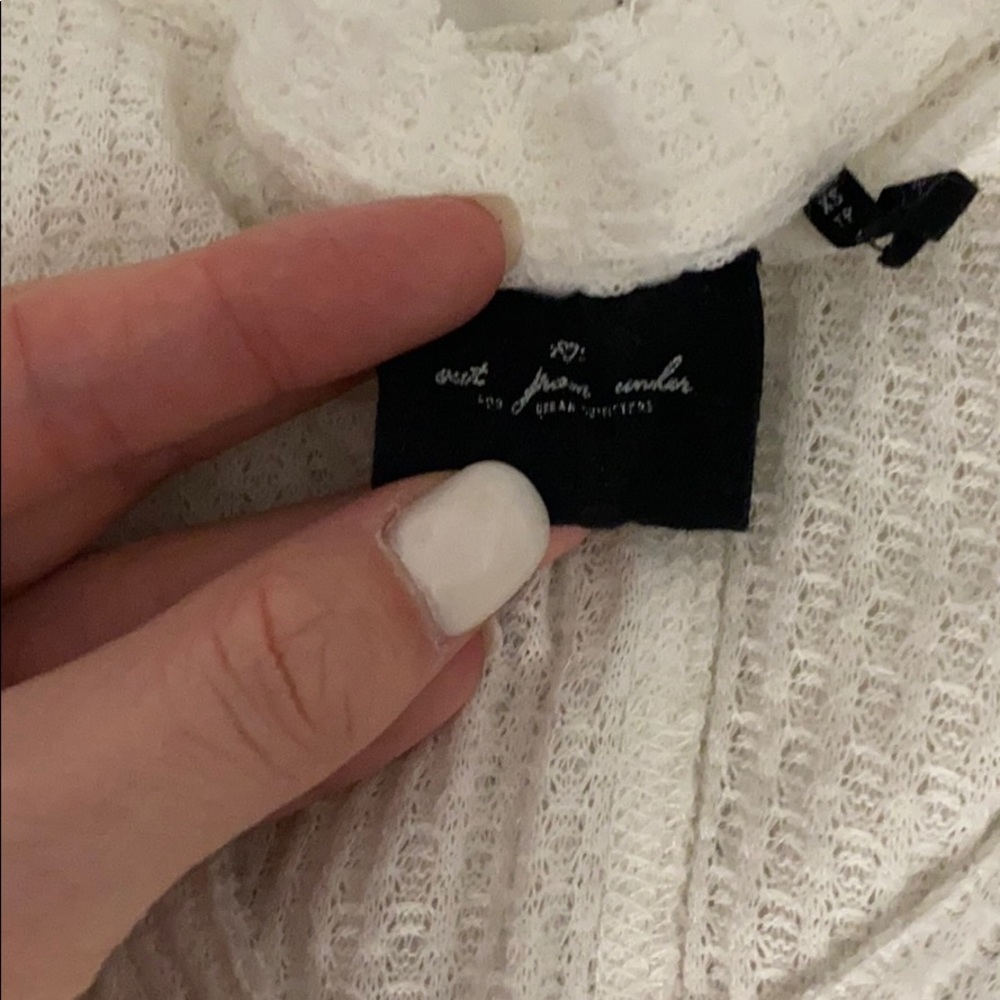 Urban Out from Under White button up